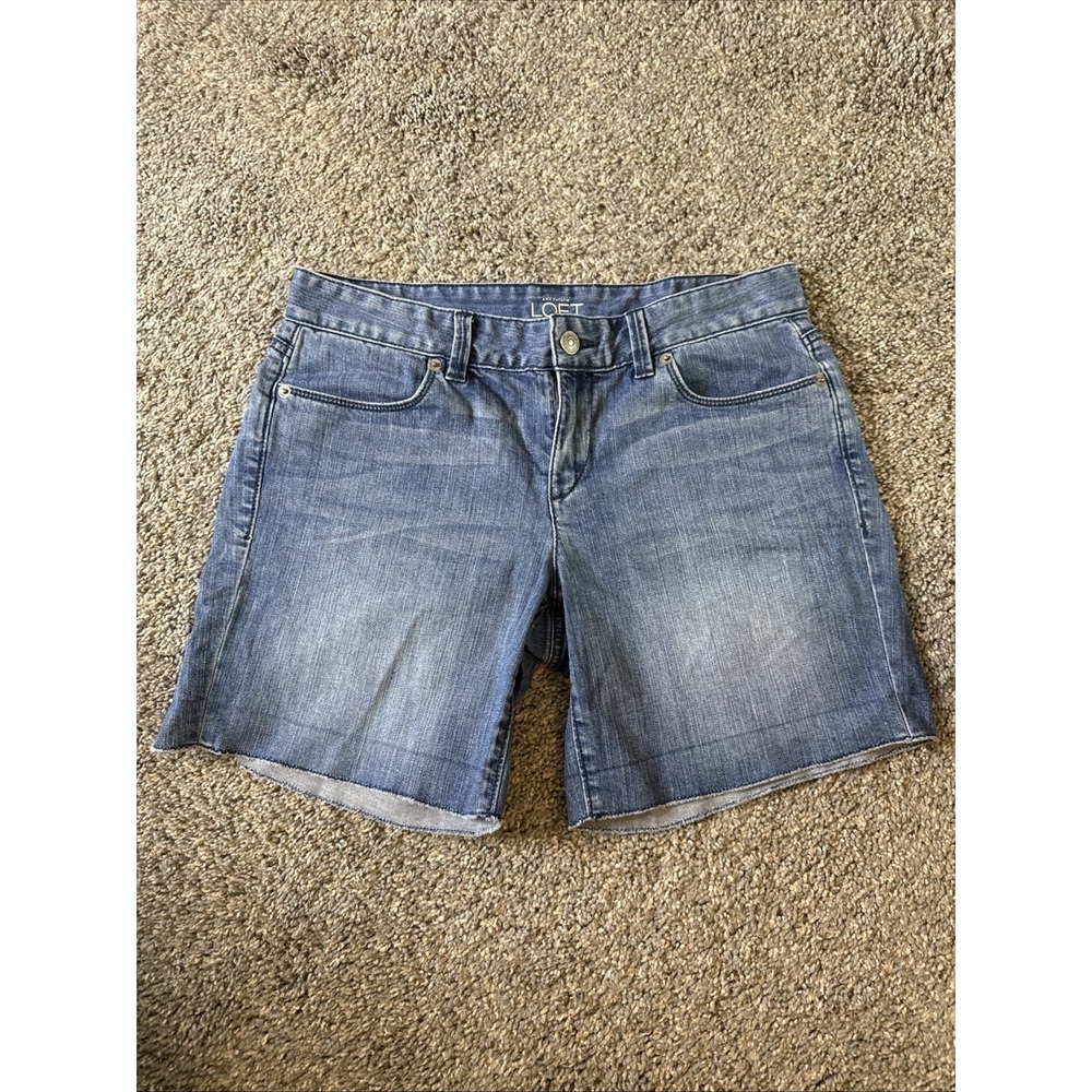 Ann‎ Taylor LOFT Denim Shorts 6" Inseam Size 2
